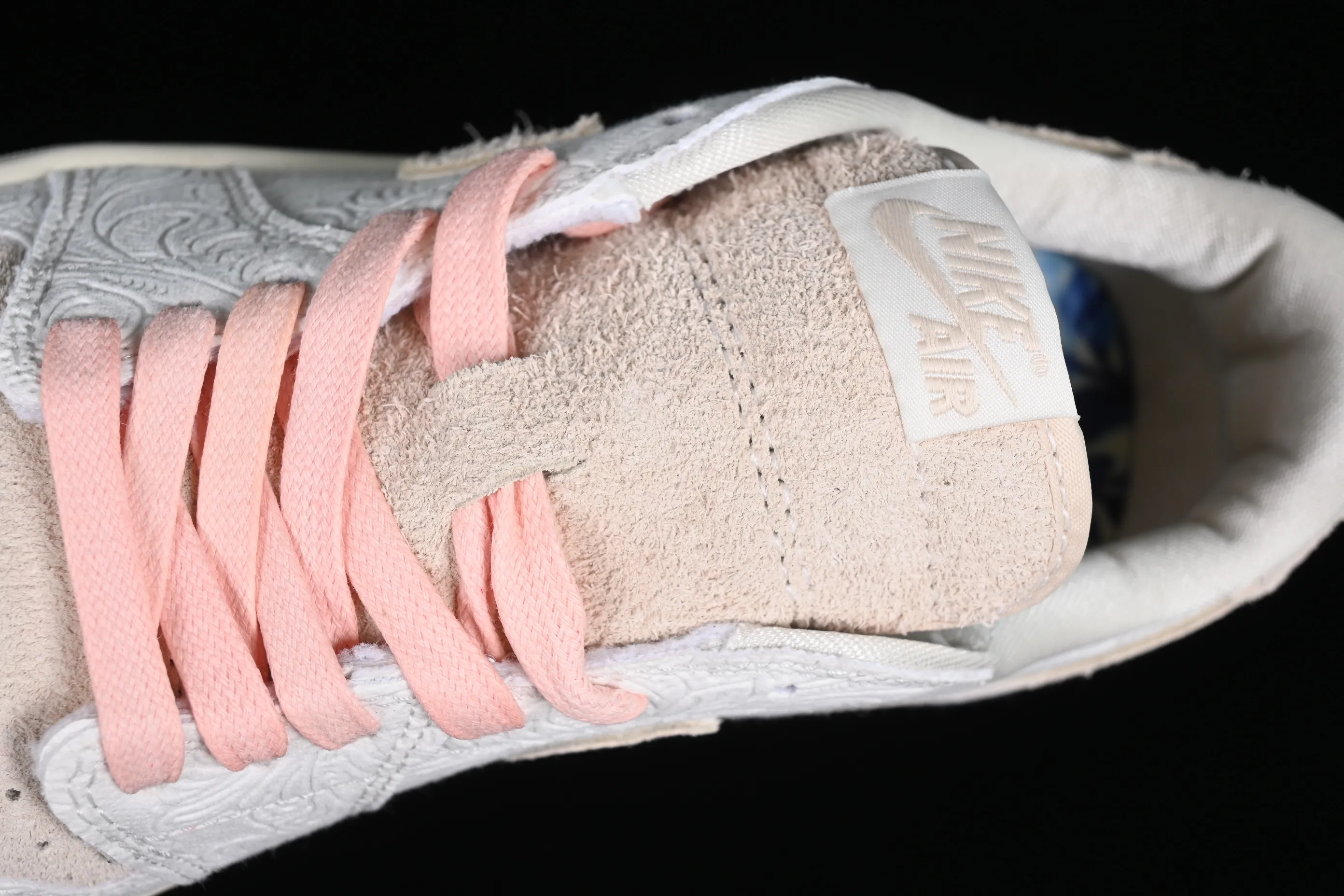 All categories Air Jordan Jordan series basketball shoes Air Jordan 1 Low Z version CP3 x Air Jordan 1 AJ1 Joe 1 embossed white low-top cultural casual sneakers FZ0455-200